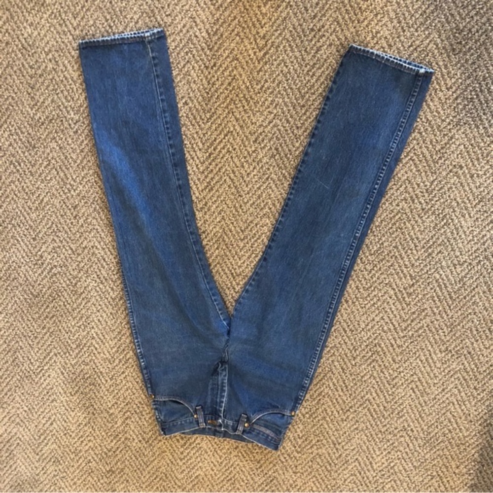 Wrangler Jeans  Hi Waist Slim Cowboy Cut VINTAGE 29x30 - Picture 11 of 11